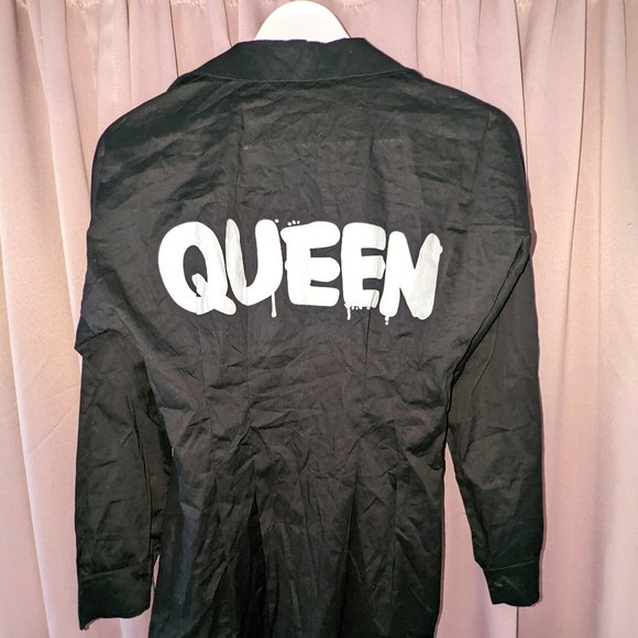 ASOS Button Down QUEEN Top - Picture 1 of 4